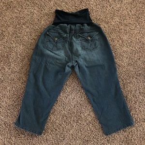 Maternity Capri Pants Jeans XL